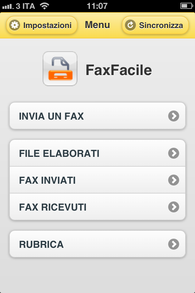 Fax Facile su iPhone e iPad