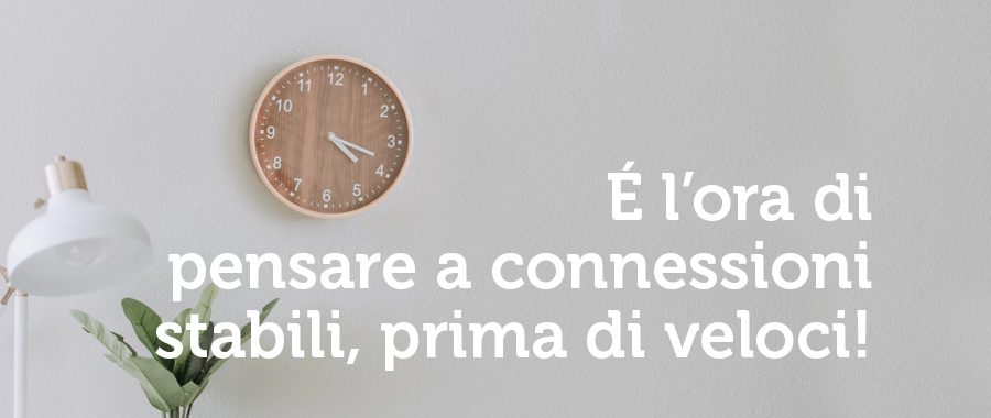 Un modo semplice per rendere stabile la connessione Internet.