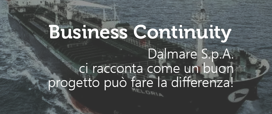 Dalmare S.p.a: un Cliente soddisfatto della prontezza del nostro reparto di Consulenza Tecnica.