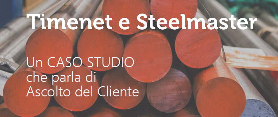 Steelmaster: un Cliente soddisfatto e felice.    L'ascolto è la chiave di questo progetto.